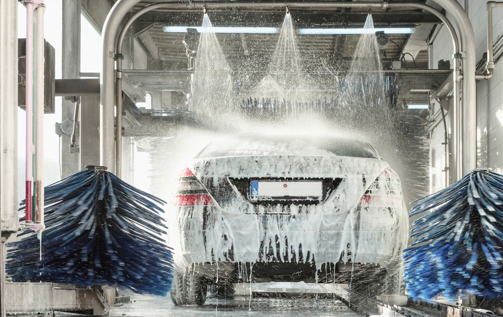 Car in Wash